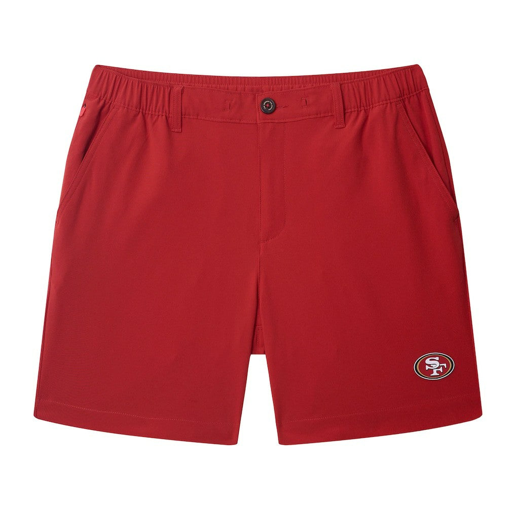 San Francisco 49ers Chubbies Everywear Shorts - Cardinal for sale