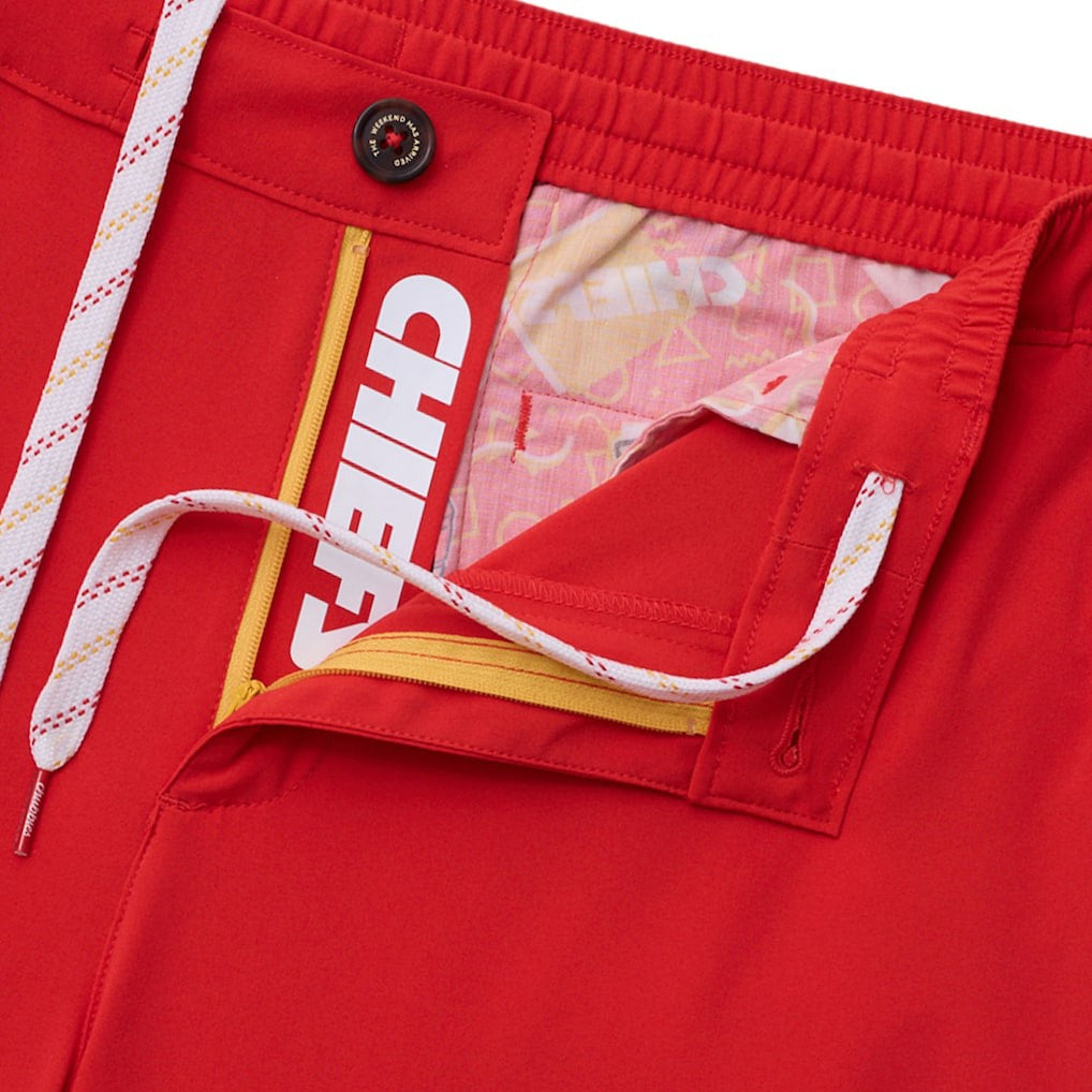 Kansas City Chiefs Chubbies Everywear Shorts - Red discount