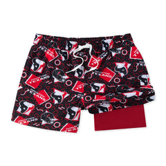 Houston Texans Chubbies Game Day Fit Classic Lined Swim Trunks - Navy for sale