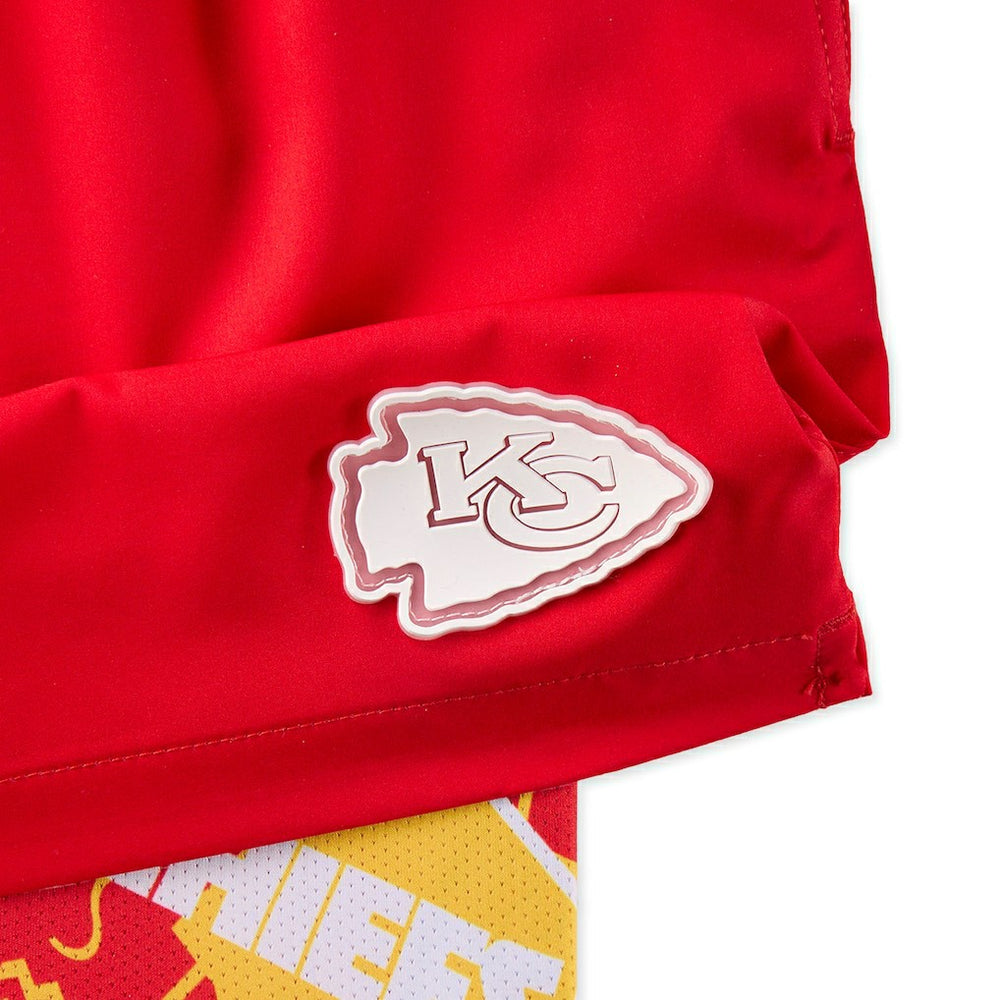 Kansas City Chiefs Chubbies The Secret Lined Swim Trunks - Red on sale