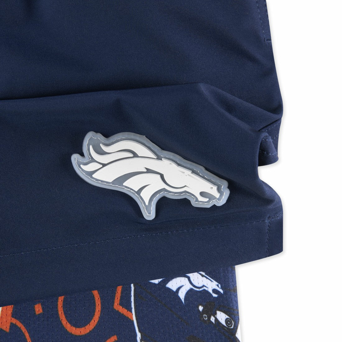 Denver Broncos Chubbies The Secret Lined Swim Trunks - Navy cheap