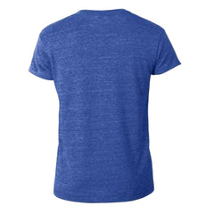 New York Giants Champion Women's Triumph Tri-Blend V-Neck T-Shirt - Royal discount
