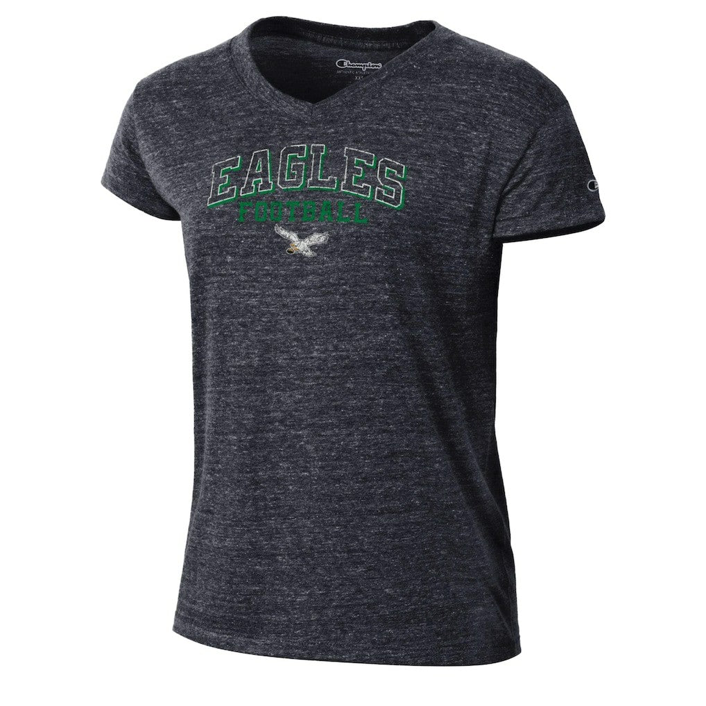 Philadelphia Eagles Champion Women's Triumph Tri-Blend V-Neck T-Shirt - Black online