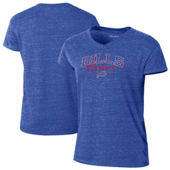 Buffalo Bills Champion Women's Triumph Tri-Blend V-Neck T-Shirt - Royal for sale