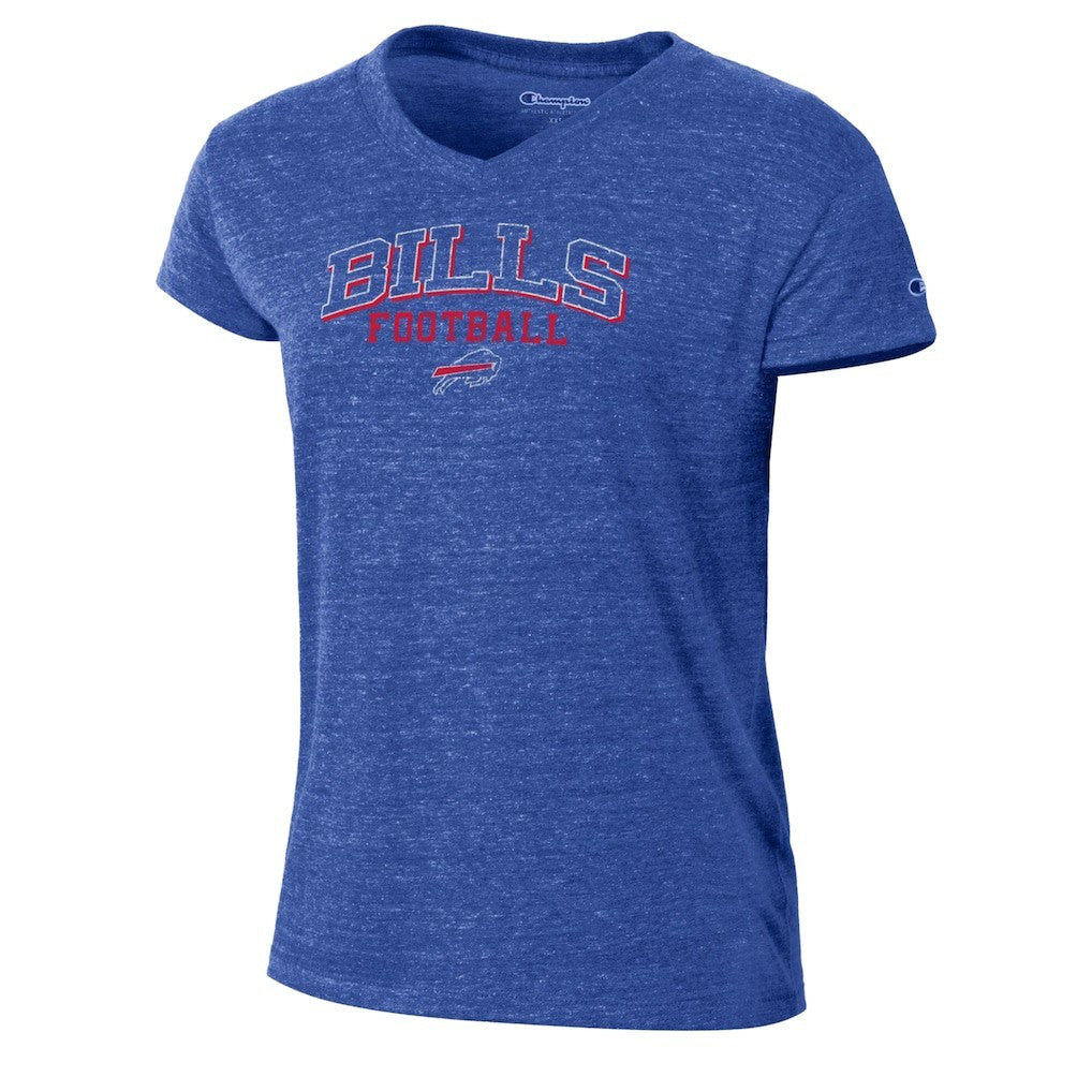 Buffalo Bills Champion Women's Triumph Tri-Blend V-Neck T-Shirt - Royal for sale