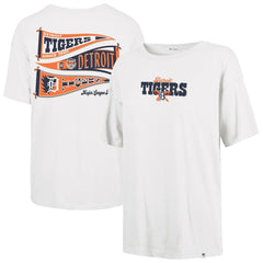 Detroit Tigers Women's Bow & Banner Sadie T-Shirt Sand