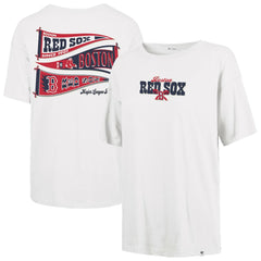 Boston Red Sox Women's Bow & Banner Sadie T-Shirt Sand