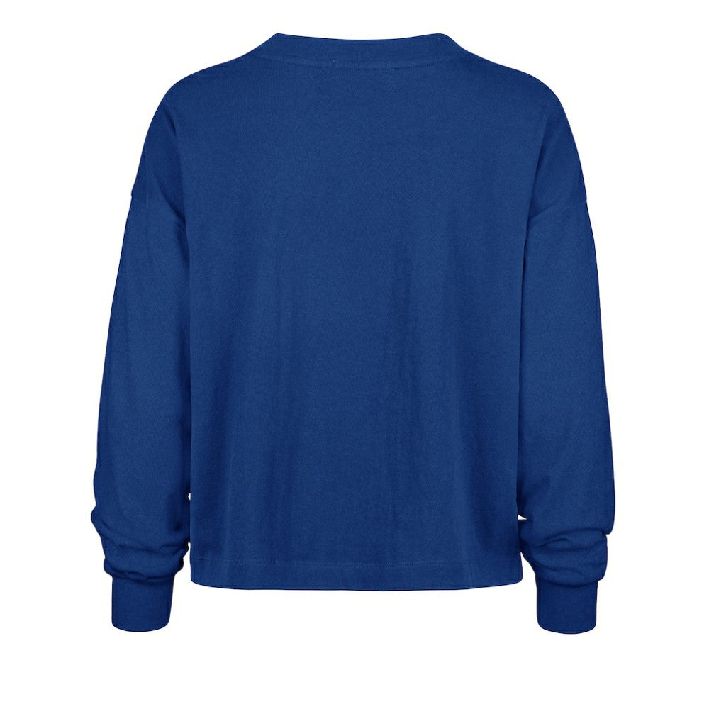Los Angeles Dodgers Women's Team Collage Sydney Long Sleeve T-Shirt Royal