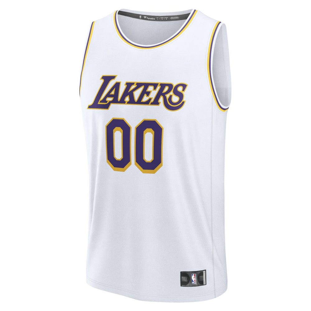 Los Angeles Lakers Fast Break Custom Replica Jersey - Association Edition - White online