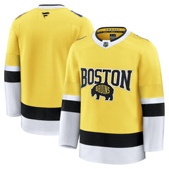 Boston Bruins Fanatics 2026 NHL Stadium Series Premium Jersey - Gold Jerseys