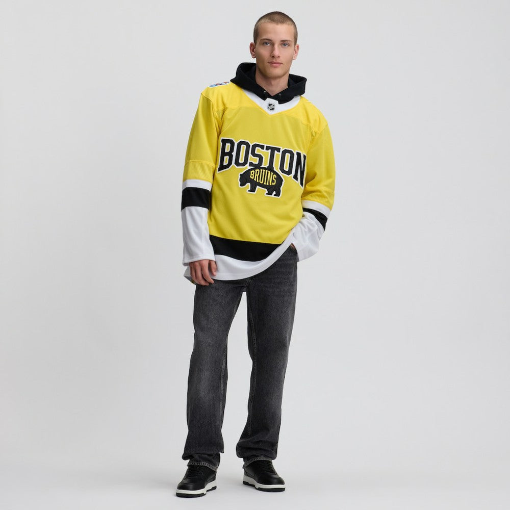 Boston Bruins Fanatics 2026 NHL Stadium Series Premium Jersey - Gold Jerseys