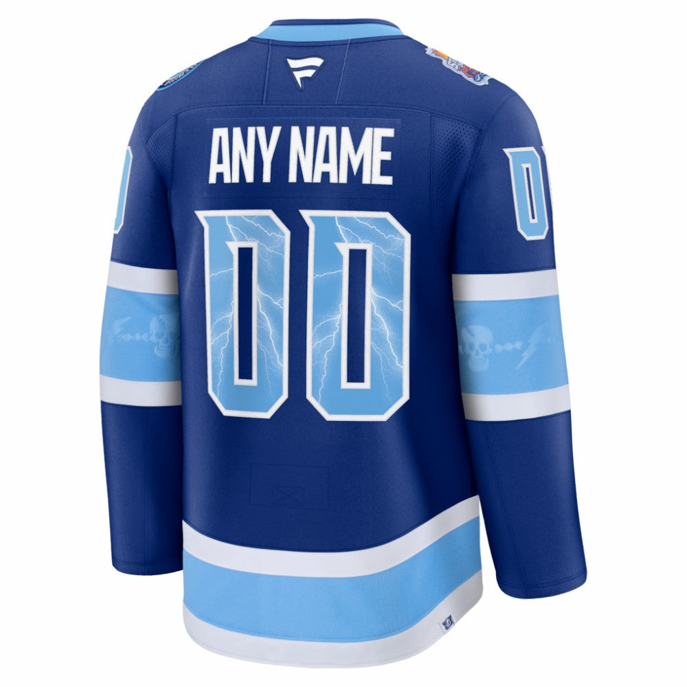 Tampa Bay Lightning Fanatics 2026 NHL Stadium Series Premium Custom Jersey - Blue Jerseys