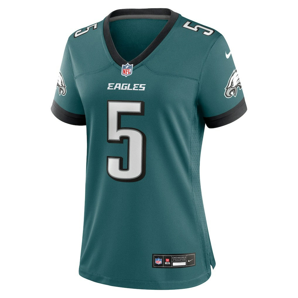 Donovan McNabb Philadelphia Eagles Women's Team Retired Game Jersey - Midnight Green on sale