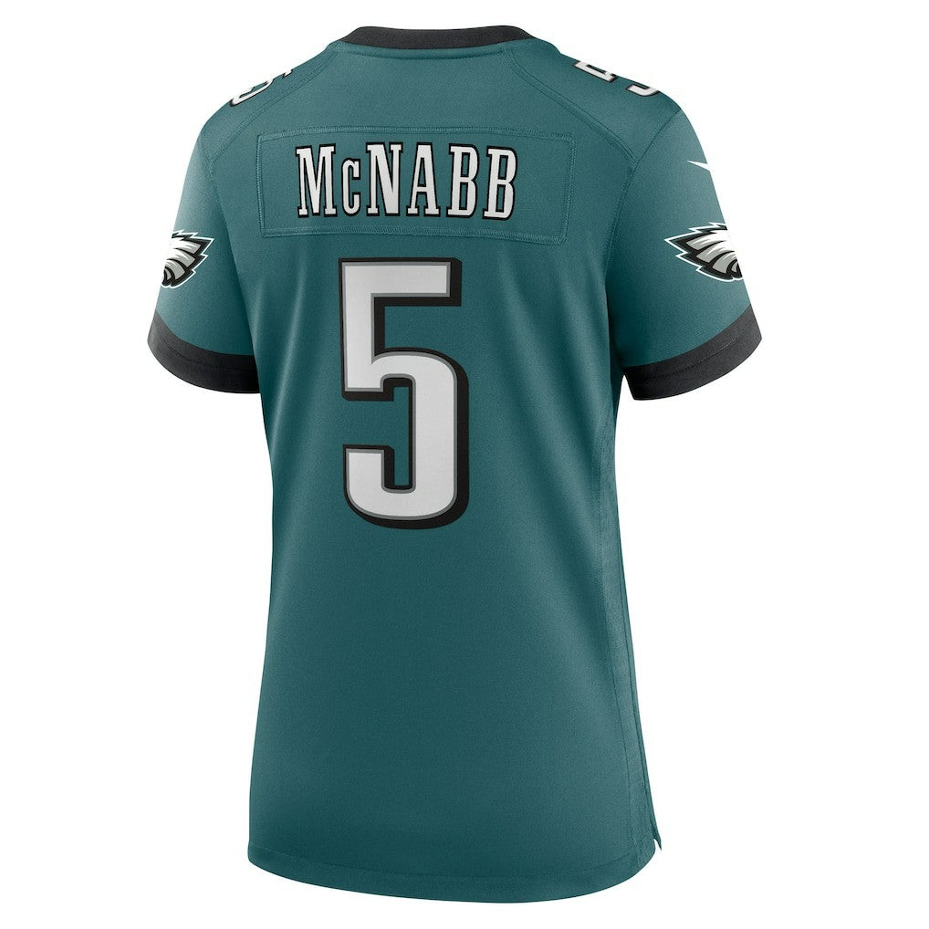Donovan McNabb Philadelphia Eagles Women's Team Retired Game Jersey - Midnight Green on sale