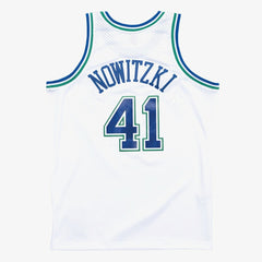 Dirk Nowitzki Dallas Mavericks 1998-99 Hardwood Classics Swingman Jersey sale - White cheap