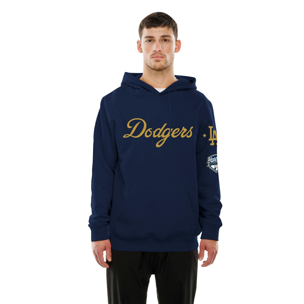 Los Angeles Dodgers 2026 Gold Collection Logo Hoodie Navy