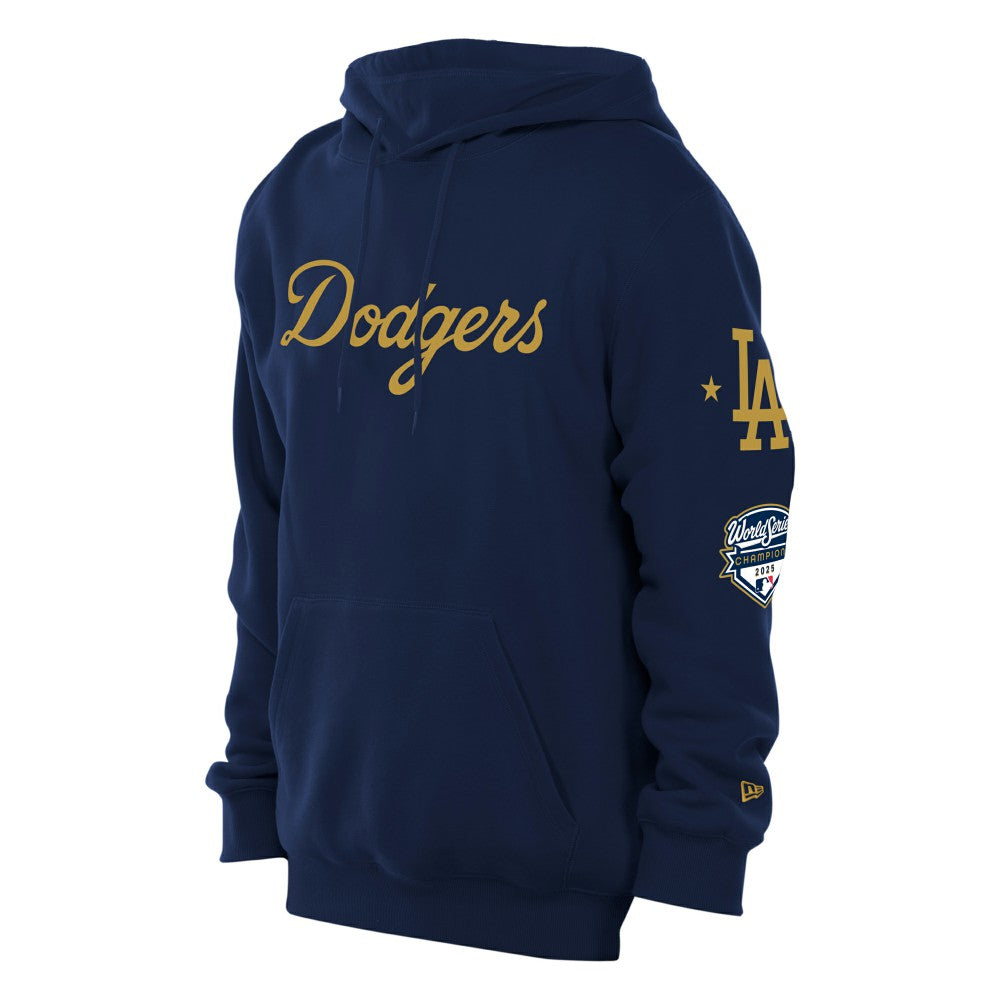 Los Angeles Dodgers 2026 Gold Collection Logo Hoodie Navy