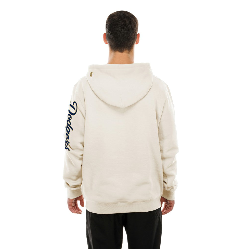 Los Angeles Dodgers 2026 Gold Collection Logo Hoodie Cream