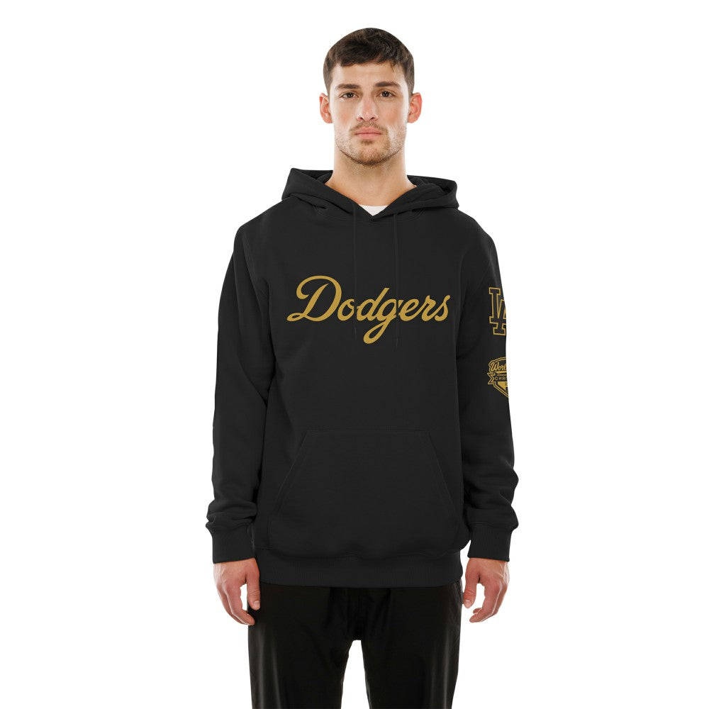 Los Angeles Dodgers 2026 Gold Collection Logo Hoodie Black