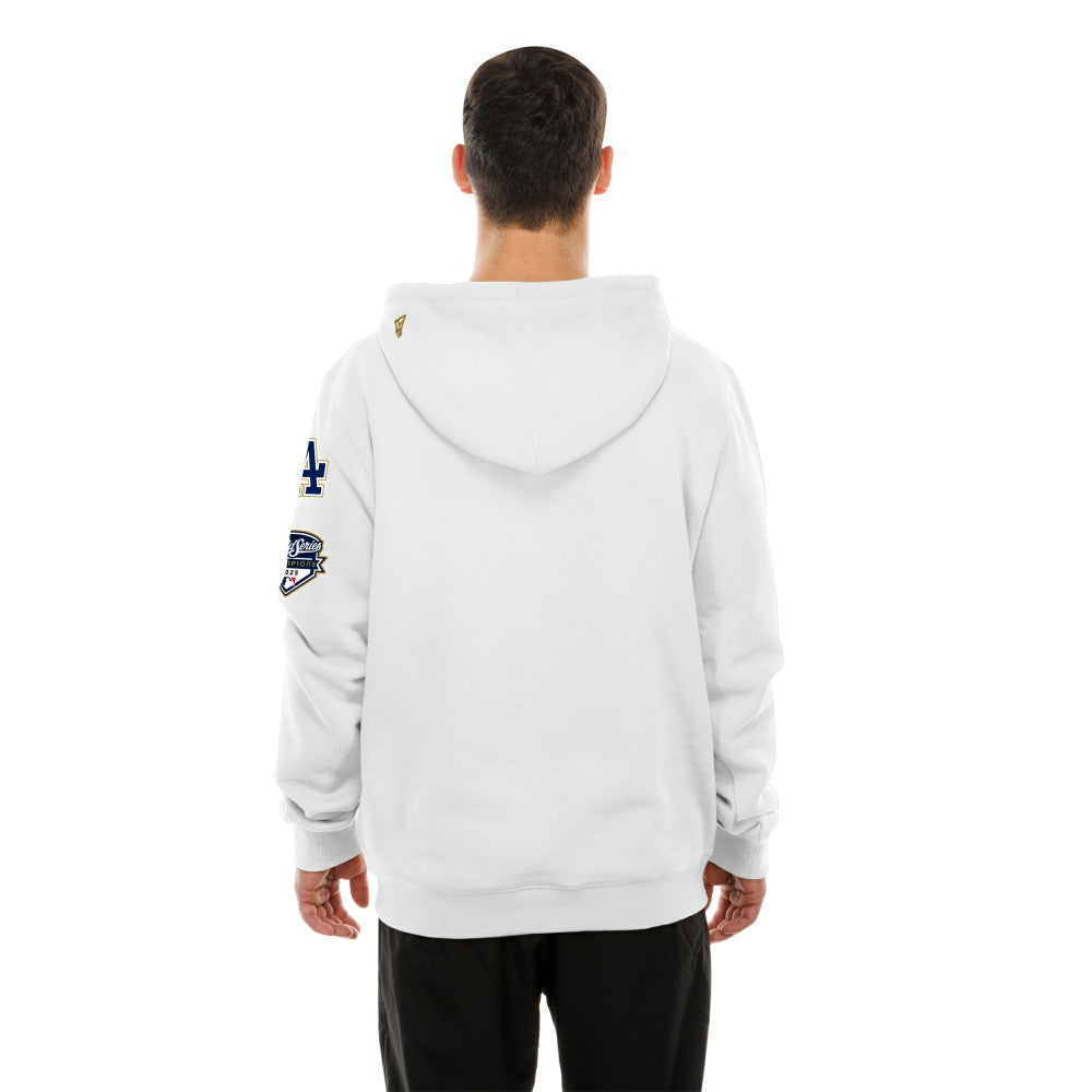 Los Angeles Dodgers 2026 Gold Collection Logo Hoodie White