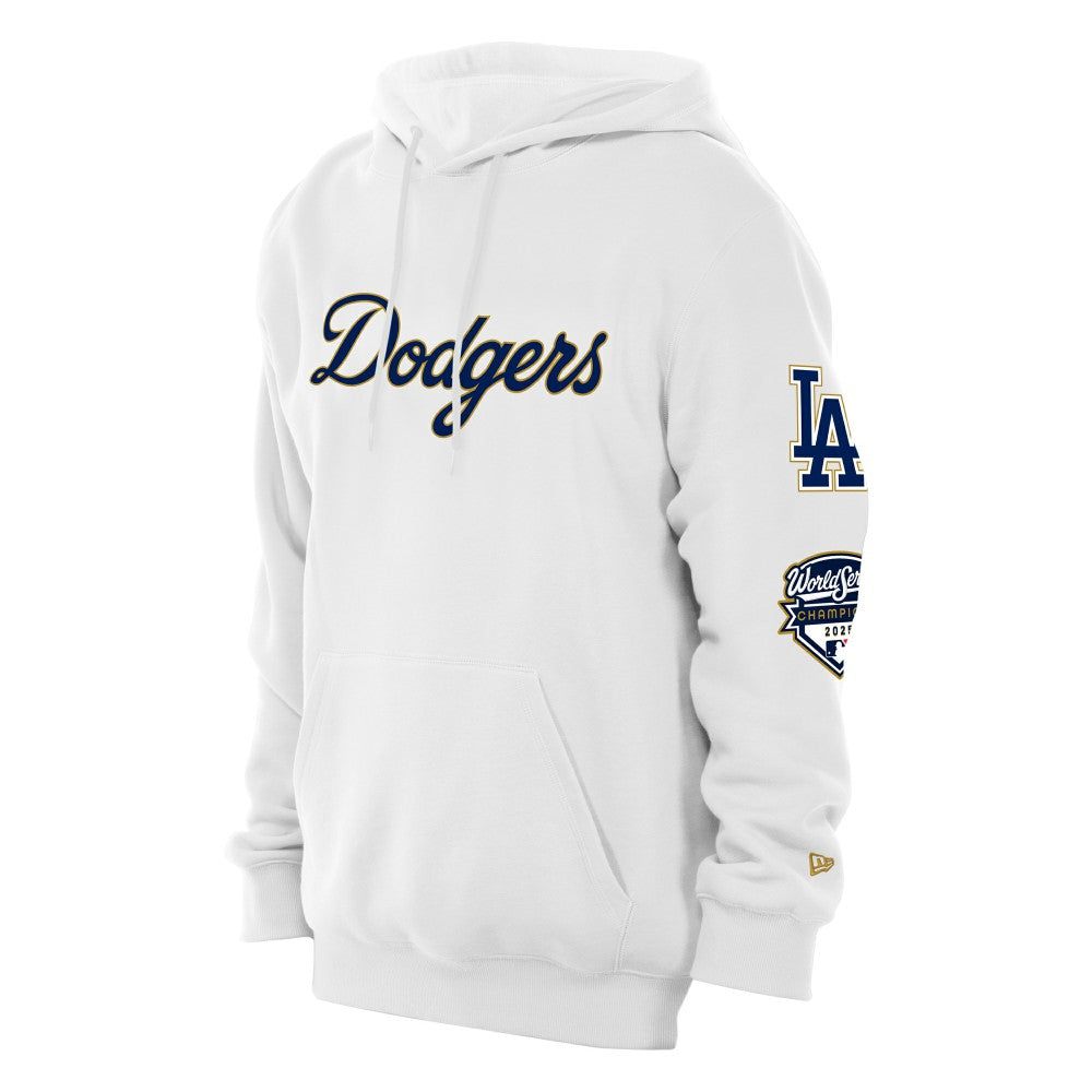 Los Angeles Dodgers 2026 Gold Collection Logo Hoodie White