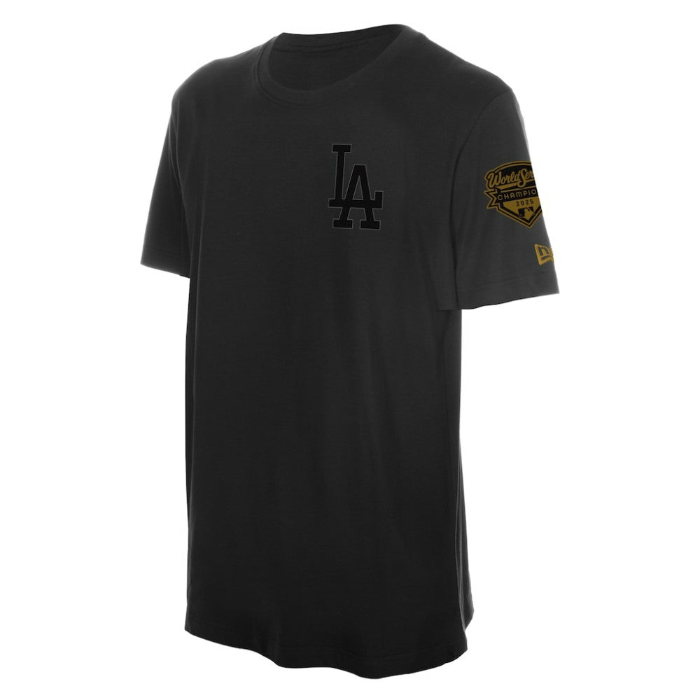 Los Angeles Dodgers 2026 Gold Collection Logo & Patch T-Shirt Black