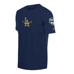 Los Angeles Dodgers 2026 Gold Collection Logo & Patch T-Shirt Navy