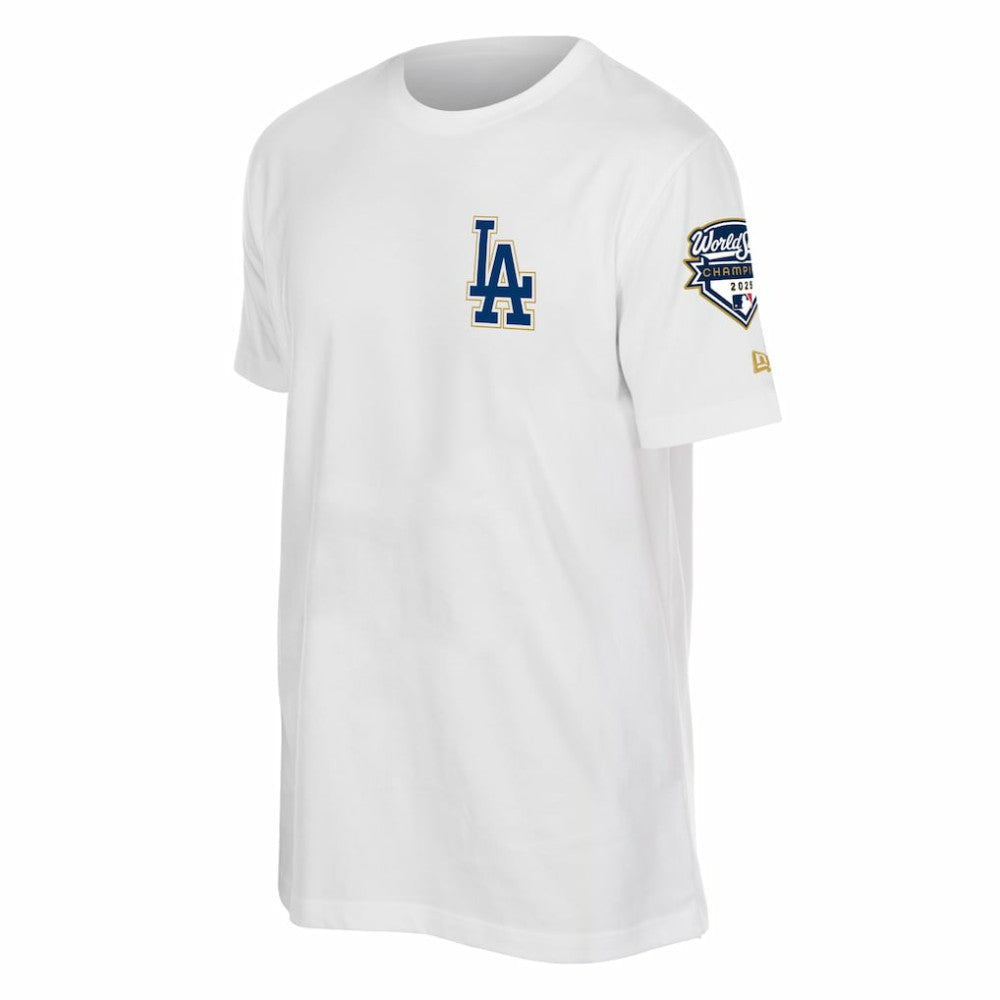 Los Angeles Dodgers 2026 Gold Collection Logo & Patch T-Shirt White