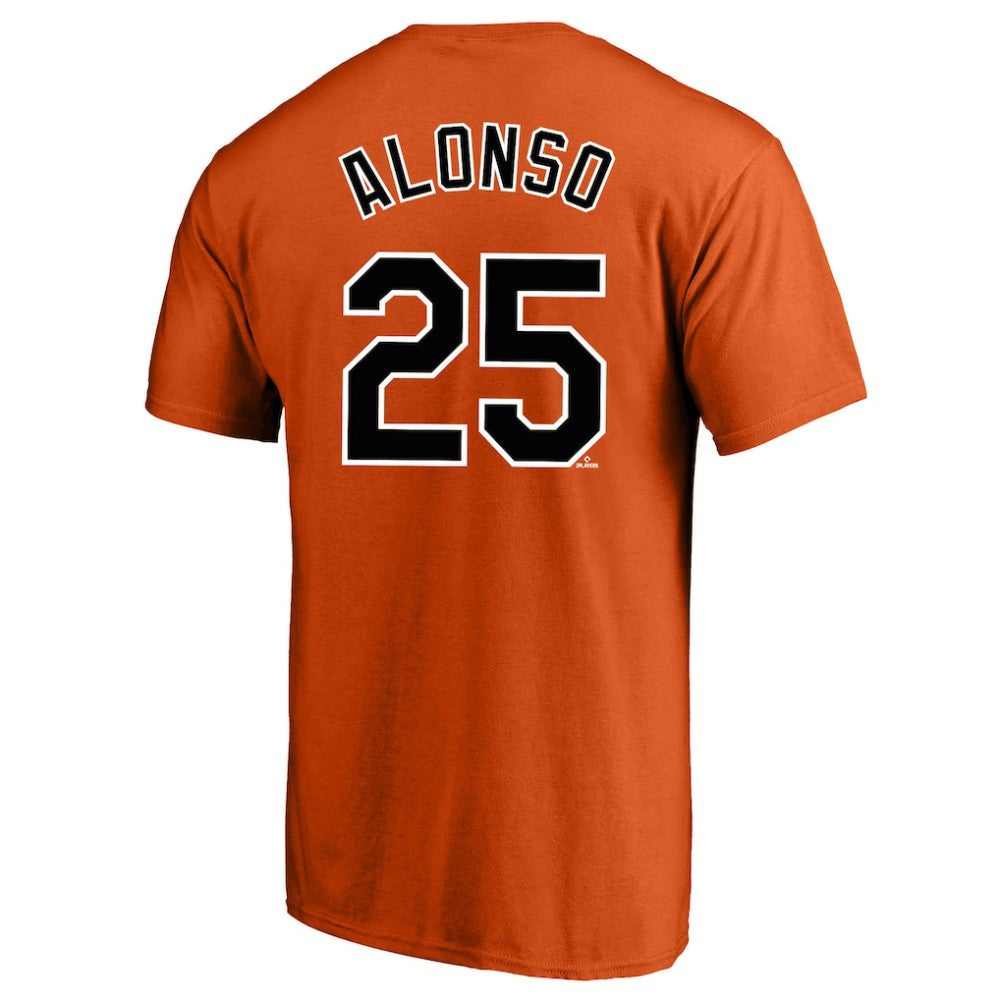 Pete Alonso Baltimore Orioles Profile Big & Tall Name & Number T-Shirt Orange