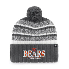 Chicago Bears '47 Tavern Cuffed Knit Hat with Pom - Charcoal discount
