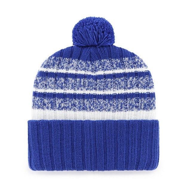 Denver Broncos '47 Tavern Cuffed Knit Hat with Pom - Royal sale