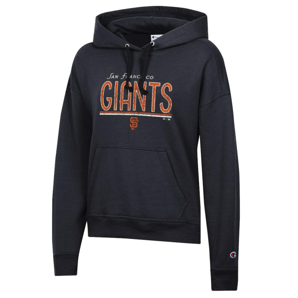 San Francisco Giants Champion Women's Vintage Powerblend Hoodie Black