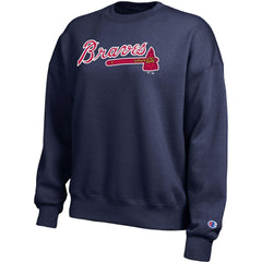 Atlanta Braves Champion Women's All-Star Sweatshirt Navy