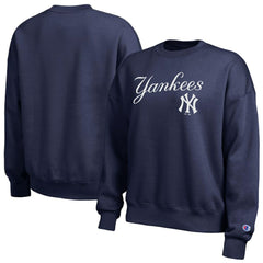 New York Yankees Champion Women's All-Star Sweatshirt Athletic Navy