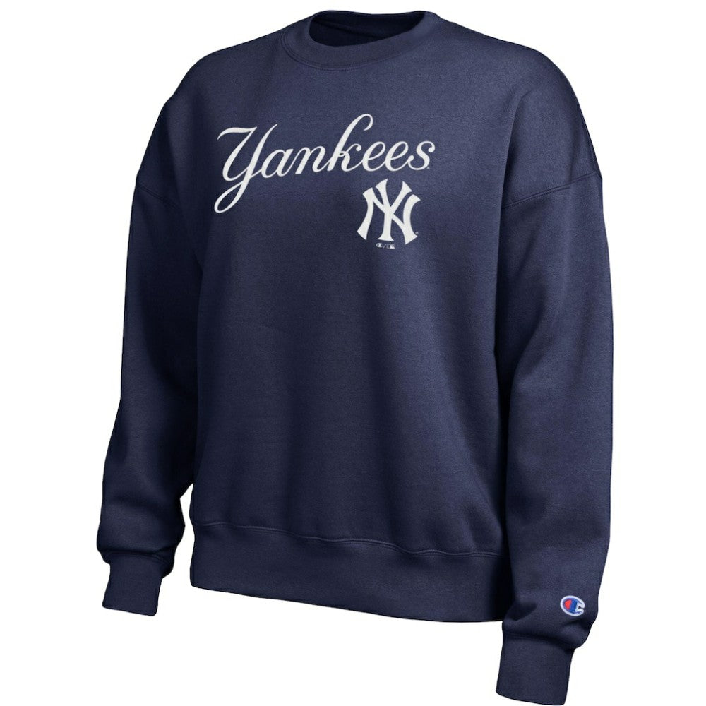 New York Yankees Champion Women's All-Star Sweatshirt Athletic Navy