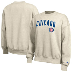 Chicago Cubs Champion Women's All-Star Sweatshirt Oatmeal