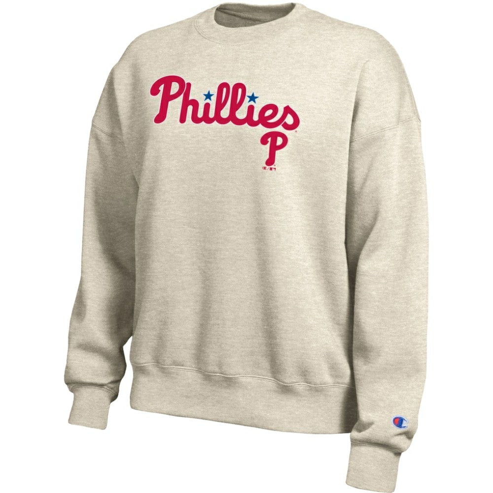 Philadelphia Phillies Champion Women's All-Star Sweatshirt Oatmeal