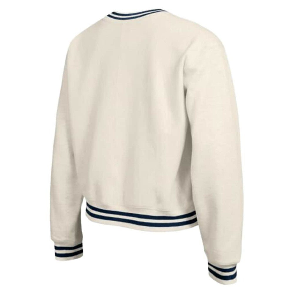 Milwaukee Brewers Champion Women's Reverse Weave Sweatshirt Cream