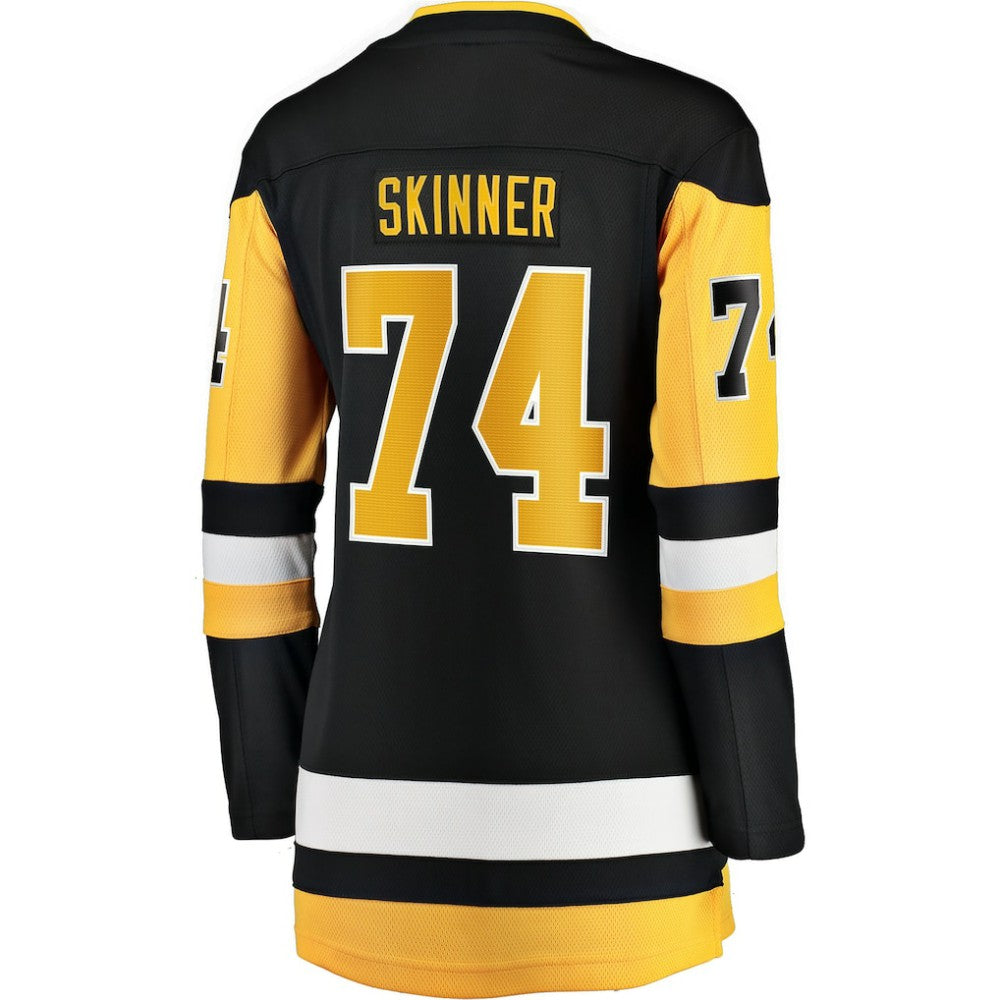 Stuart Skinner Pittsburgh Penguins Indiana Women's Home Breakaway Jersey - Black Jerseys