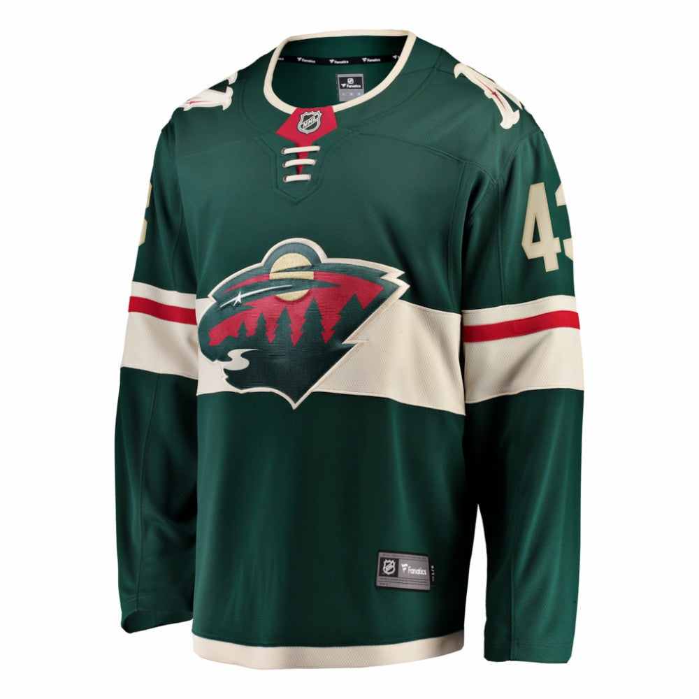 Quinn Hughes Minnesota Wild Fanatics Home Breakaway Jersey - Green Jerseys