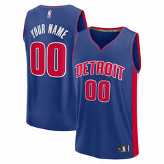 Detroit Pistons Fastbreak Custom Jersey sale - Icon Editi- Blue online