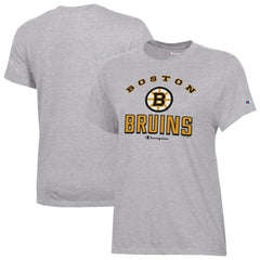 Boston Bruins Champion Women's Core T-Shirt - Gray T-shirts