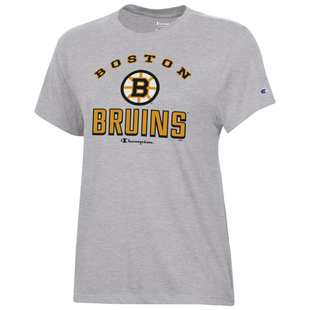 Boston Bruins Champion Women's Core T-Shirt - Gray T-shirts