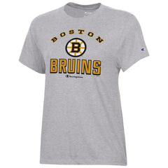 Boston Bruins Champion Women's Core T-Shirt - Gray T-shirts