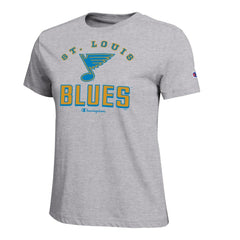 St. Louis Blues Champion Women's Core T-Shirt - Gray T-shirts