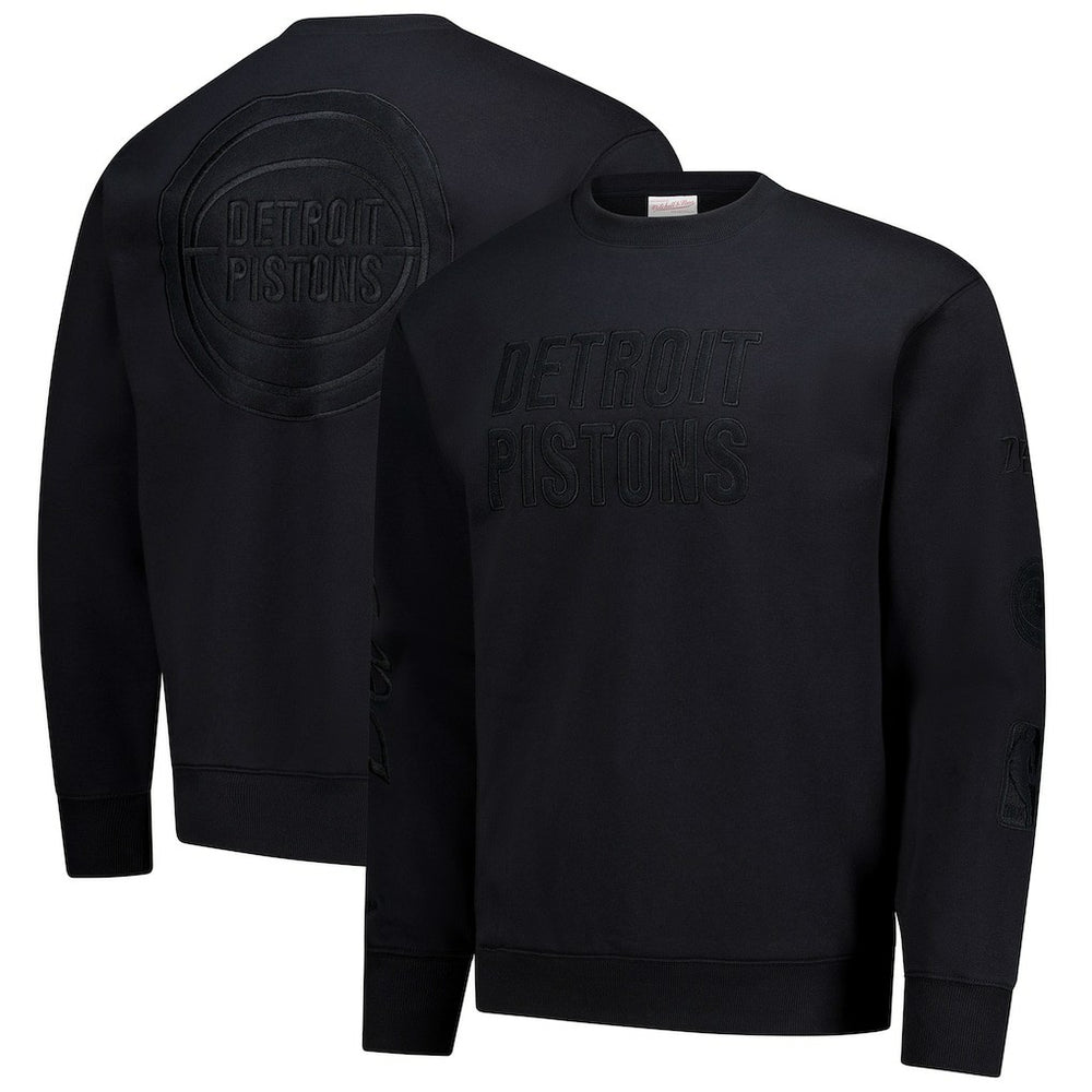 Detroit Pistons Phantom Fleece Sweatshirt sale - Black outlet