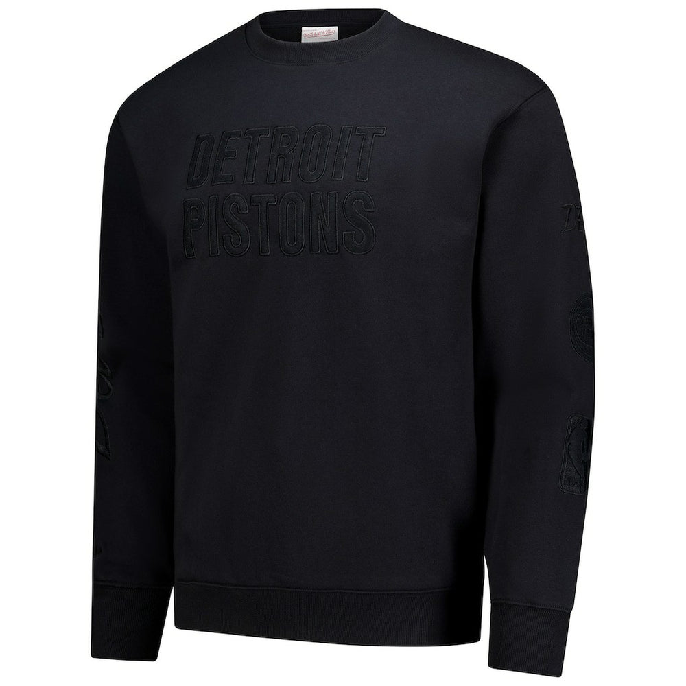 Detroit Pistons Phantom Fleece Sweatshirt sale - Black outlet