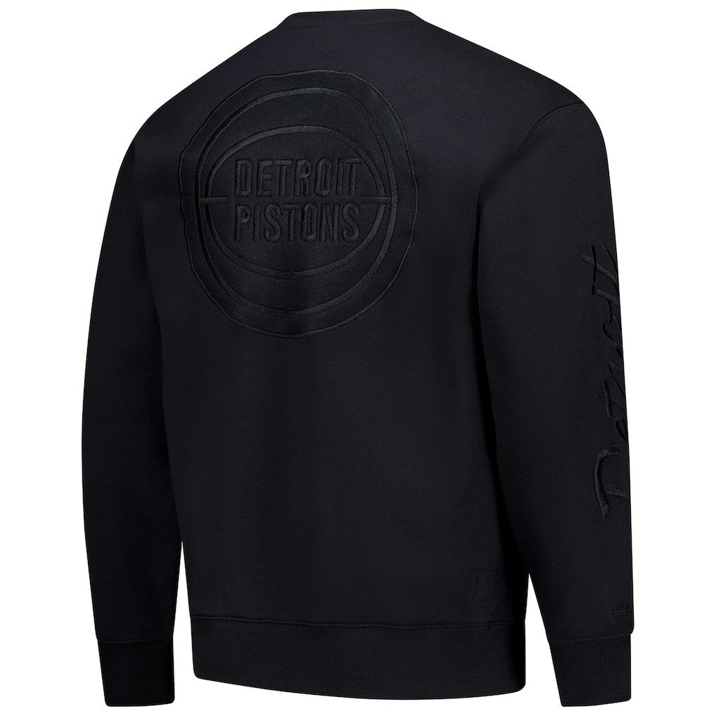 Detroit Pistons Phantom Fleece Sweatshirt sale - Black outlet