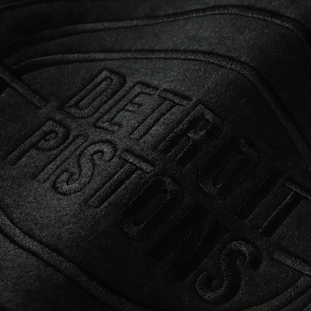 Detroit Pistons Women's Phantom Cropped T-Shirt sale - Black discount