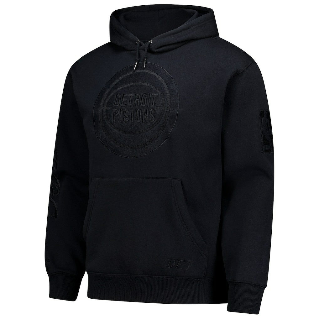 Detroit Pistons Phantom Fleece Hoodie sale - Black for sale